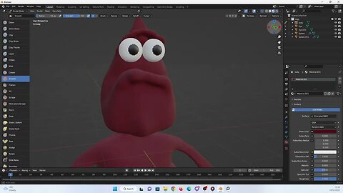 Sculpting Rogg Part 2 - trap Door 3d