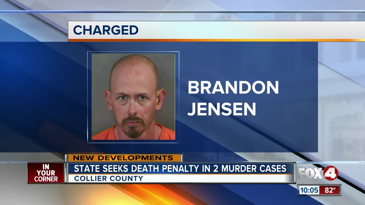 State seeks death penalty in two murder cases in Collier County