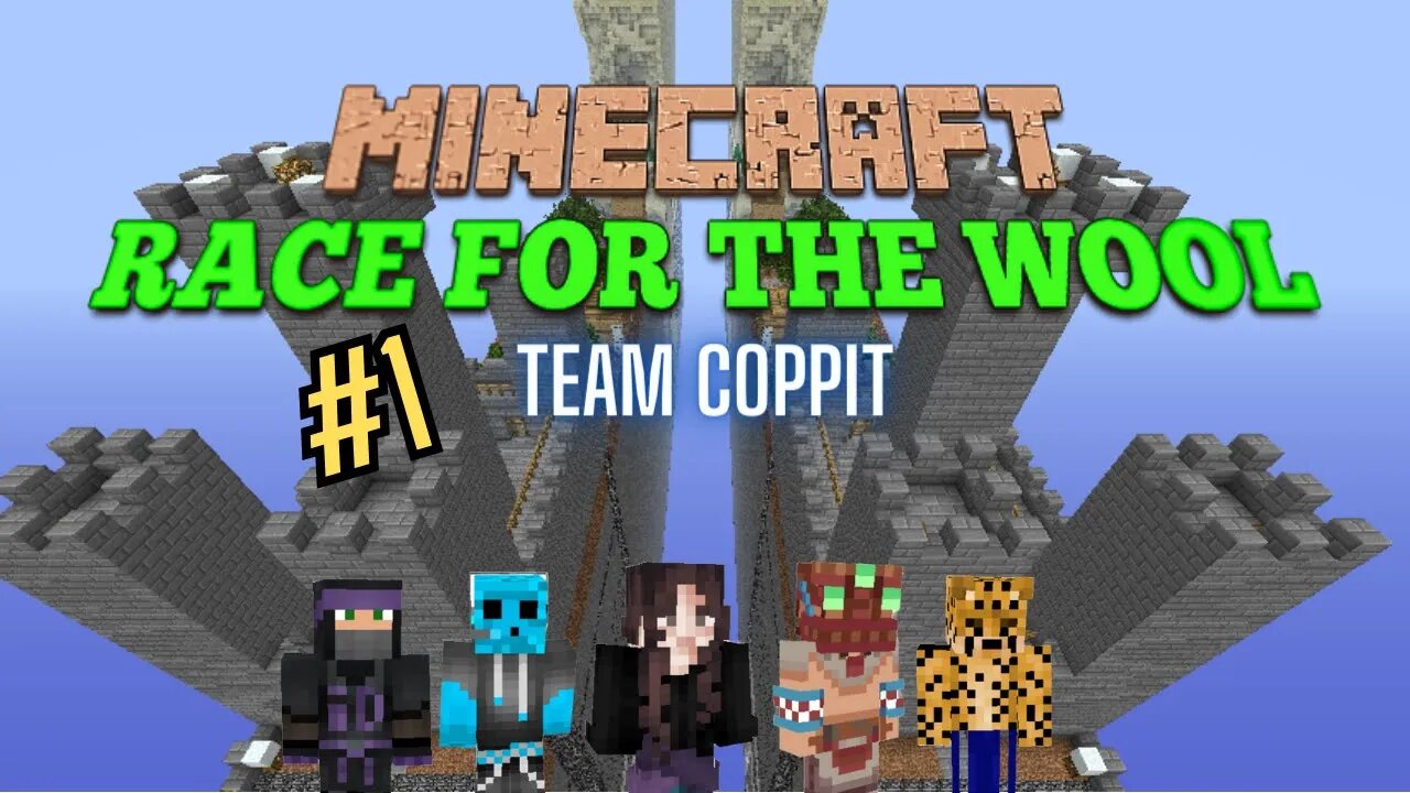 Race For The Wool - The Race Begins - Ep 1| Minecraft