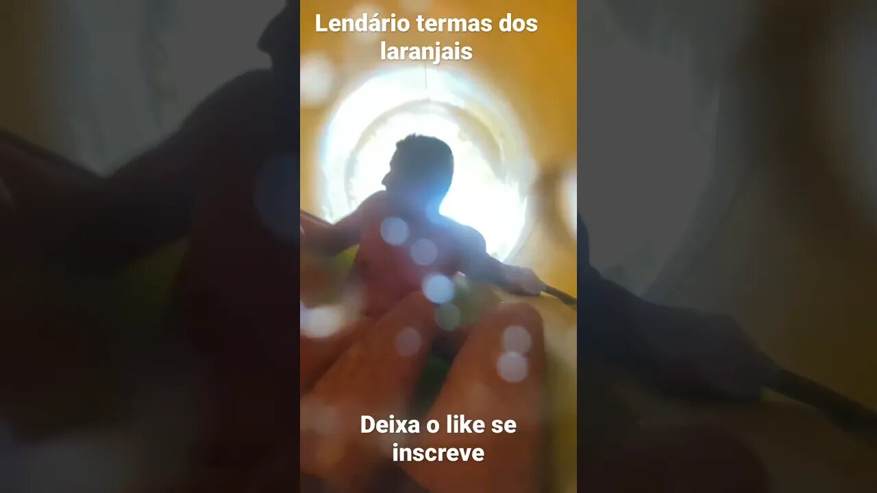 Lendário tobogã de boia #termasdoslaranjais #lendário #viral