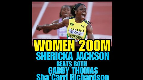 NIMH Ep #629 Shericka Jackson blowout SHA Cari Richardson & Gabby Thomas in 200 m!