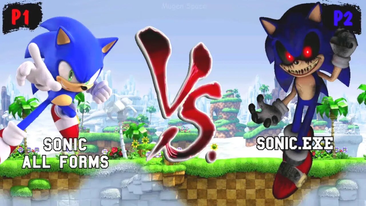 Sonic all forms & Shadow & Metal Sonic VS Sonic exe & Fleetway Sonic & Seelkadoom I Sonic Mugen