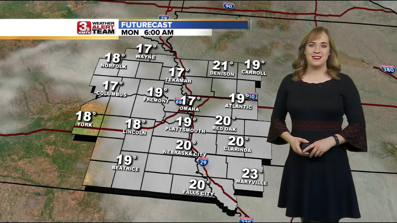 Audra's Monday Forecast