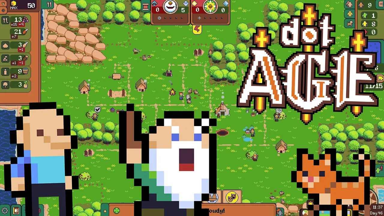 dotAGE - Cuteness & Apocalyptic Events (Turn-Based Survival Village Builder)