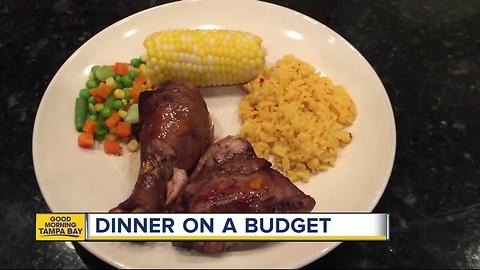 Dinner on a budget: Savory jerk chicken & corn-on-the-cob to feed your family for days for under $20