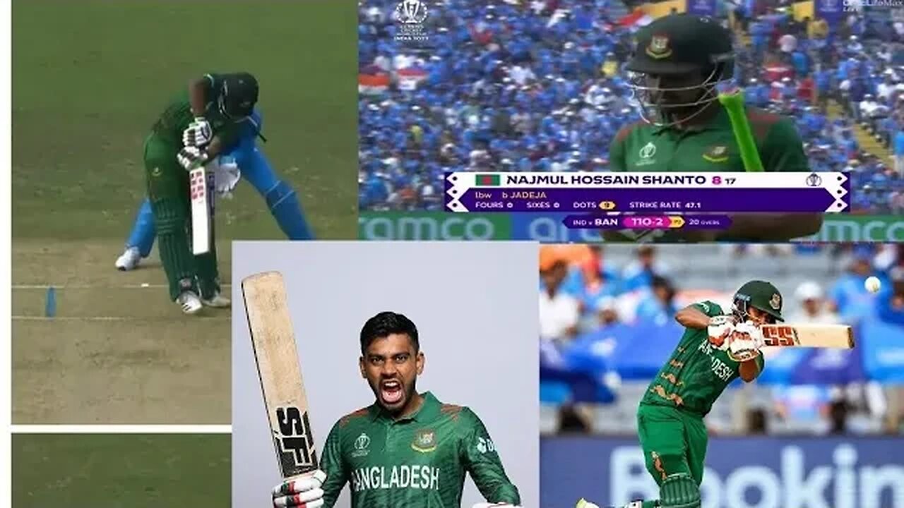 Tanzid And Shano wickts Out Tanzid and Shanyo india vs Bangladesh live match today