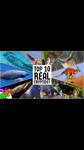 10 Cryptids that might just be out there!! #scary #creatures #mystery