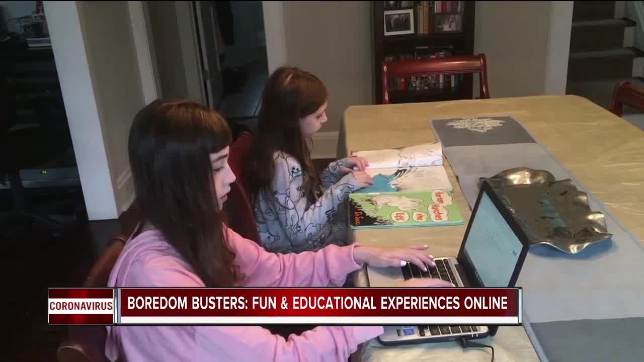 Boredom busters: Fun and educational experiences online