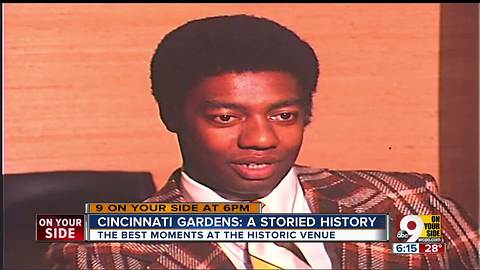 Cincinnati Gardens was a treasure chest of history