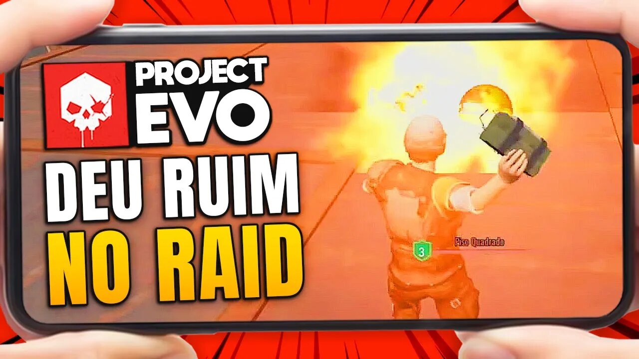 PROJECT EVO - DEU RUIM NO MEIO DO RAID ( 7 DAY SURVIVAL CHALLENGE ) DIA 6