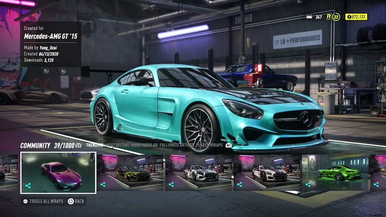 NFS Heat | Tunning Mercedes GT