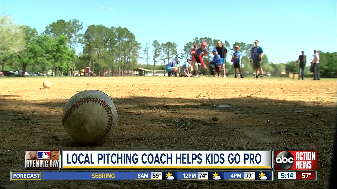 Tampa pitching guru Orlando Chinea helps kids excel at baseball