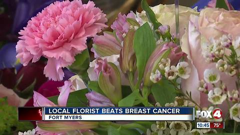Local Florist Beats Breast Cancer