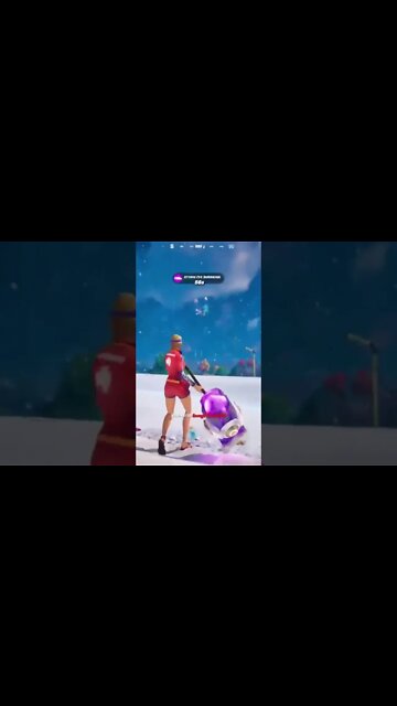 Fortnite: making someone disappear with the doom hammer. #Fortnite #shorts #fortniteclips