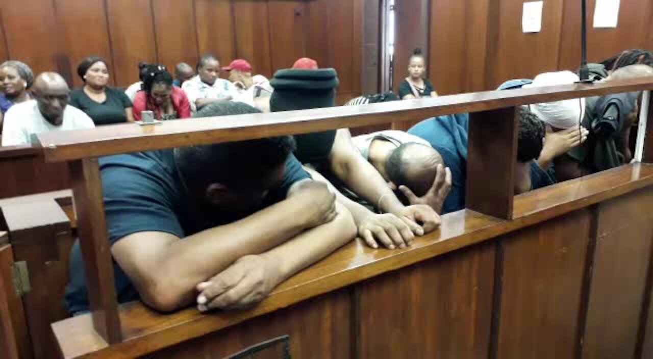 SOUTH AFRICA - Durban - Drug bust accused appear in court (Videos) (RKb)