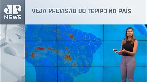 Chuva continua no Sudeste, Centro-Oeste e Norte do Brasil