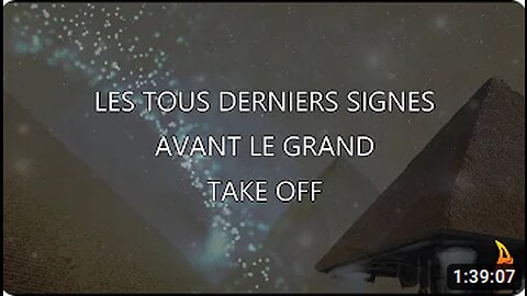 (Conférence Pierre Gilbert) Les tous derniers signes avant le grand Take Off final effondrement