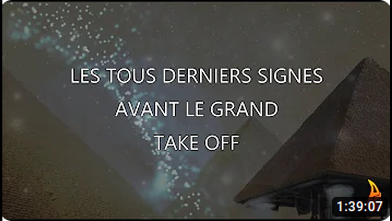 (Conférence Pierre Gilbert) Les tous derniers signes avant le grand Take Off final effondrement
