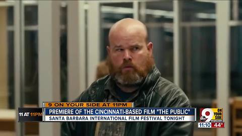 Premiere of Cincinnati-based film "The Public"