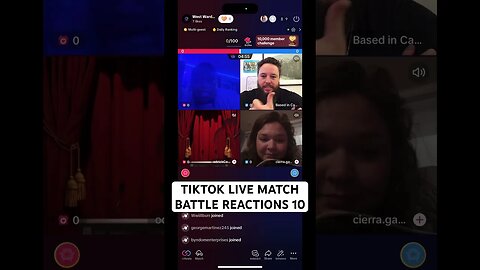 TIKTOK LIVE MATCH BATTLE REACTIONS 10 #youtubeshorts