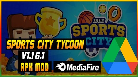 Sports City Tycoon v1.16.1 Apk Mod [Dinheiro Infinito] - ATUALIZADO