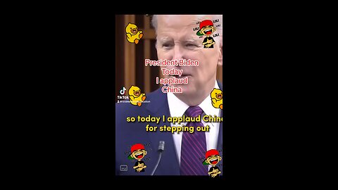 President Biden salute China