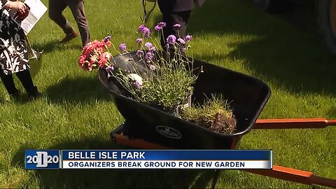 18,000 plants going into the ground for Belle Isle's new garden