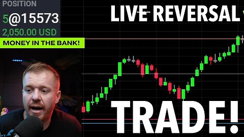 LIVE DayTrade! Volume Reversal Spotted for Profit!