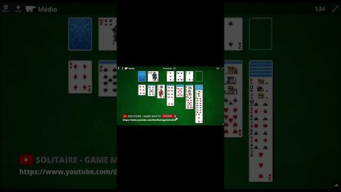 Microsoft Solitaire Collection Klondike INTERMEDIATE Level # 332 #shorts