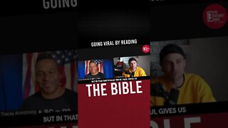 Going viral by reading the Bible... #shorts