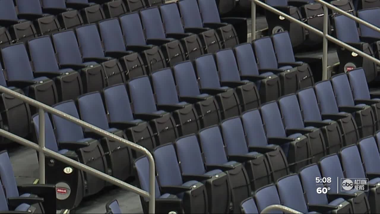 Raptors allowing fans with COVID precautions