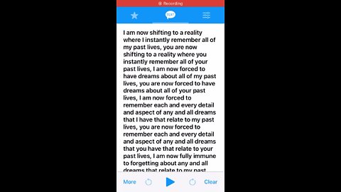 Remember Your Past Lives Visual Subliminal!