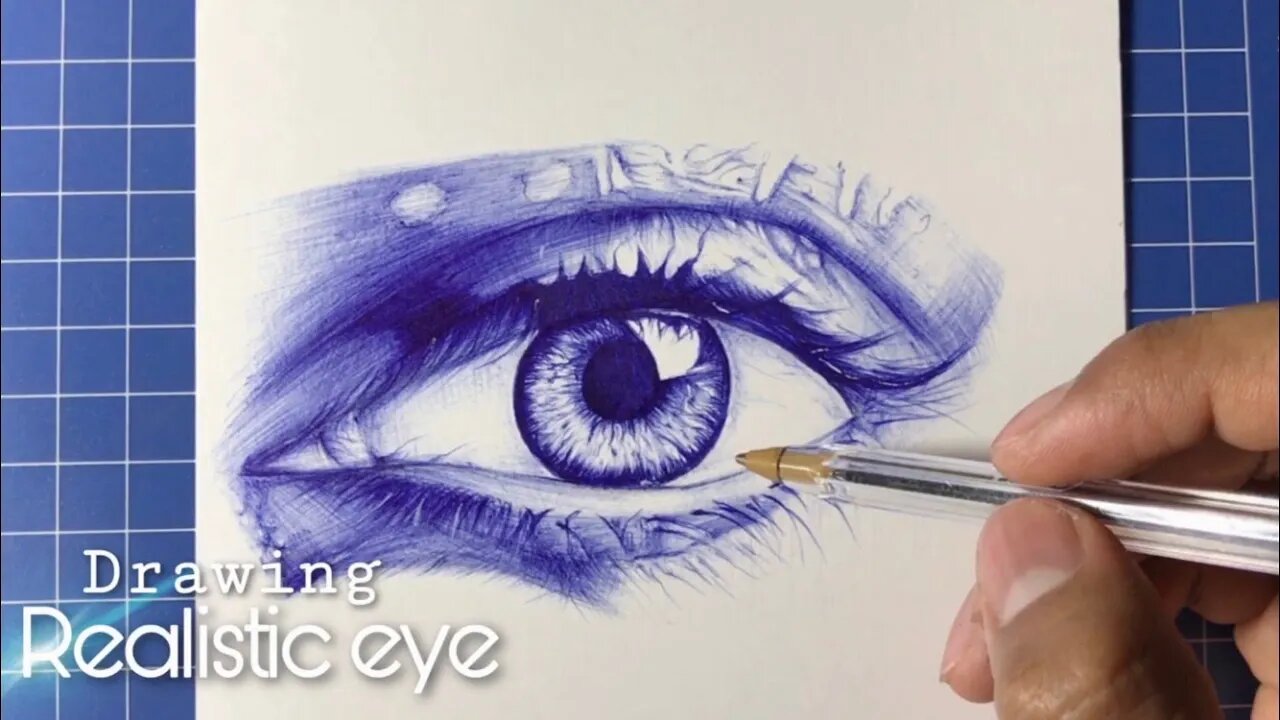 APRENDE A DIBUJAR UN OJO EN MENOS DE 5 MINUTOS