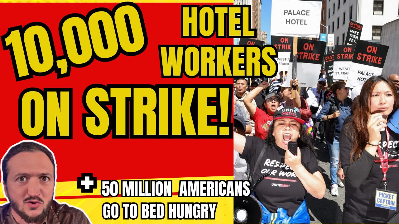 LIVE: 10,000 Hotel Workers on Strike + Much More!