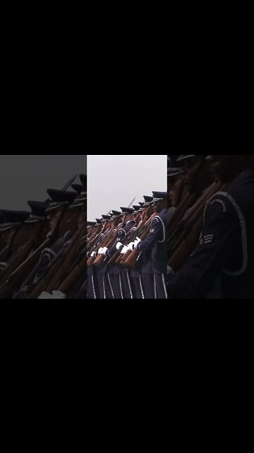 Epic! US Air Force Drill Team #shorts #usmilitary #usa @LawAndCrimeNews