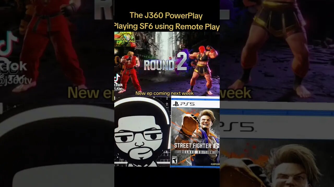 The J360 PowerPlay: Remote Play #streetfighter6 #videogames #comingsoon