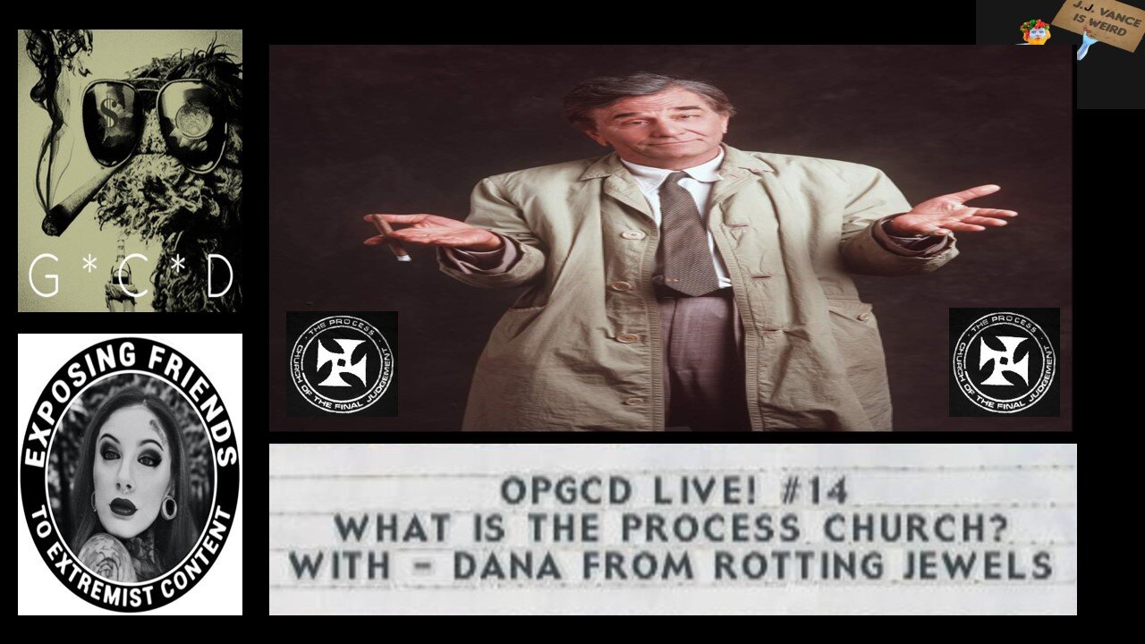 OpGCD Live! #14 - What is the Process Church? - w/ Dana from Rotting Jewels