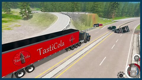 TruckFails | Cars vs Pit #86 | BeamNG.Drive |TrucksFails