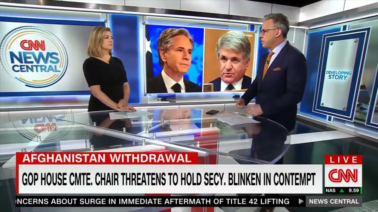 CNN’s Jake Tapper Slams Biden Admin For Refusing To Cooperate On Botched Afghanistan Withdrawal