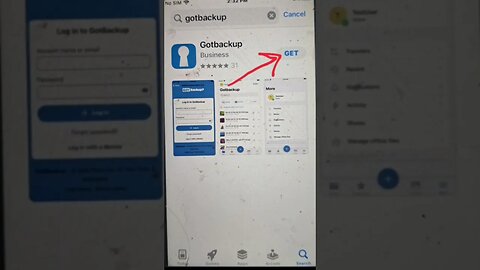 GOTBACKUP: Installing GOTBACKUP Iphone App