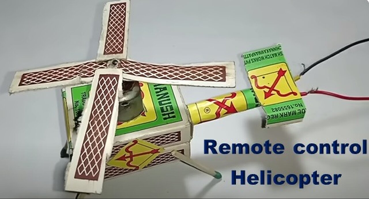 How to Make A Helicopter | remote control helicopter with dc motor