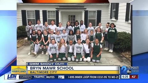 Good morning from Bryn Mawr School's fifth grade class!