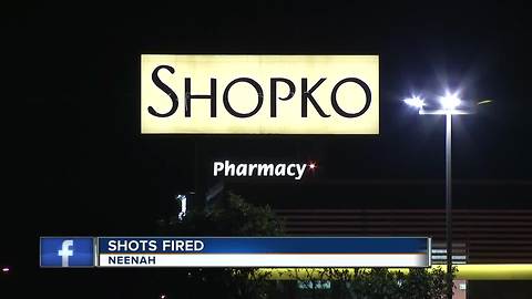 Shots fired at Neenah Shopko