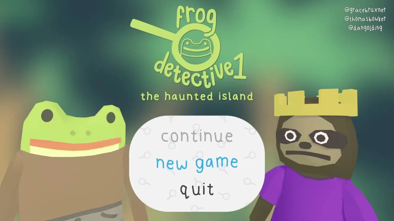 We could potentially discover anything! Not just a Ghost. | Frog Detective 1: The Haunted Island