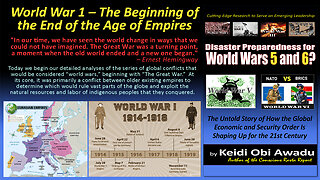 World War 1 - he Beginning of the End of the Age of Empires