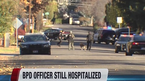 One BPD officer remains hospitalized after a shootout Friday