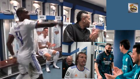 Inside Real Madrid's locker room after qualifying against chelsea for semifinals