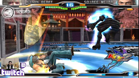 (PS2) KOF Maximum Impact 2 - 18 - Ninon Beart - Lv Gamer -The better sister 1000% better than Mignon