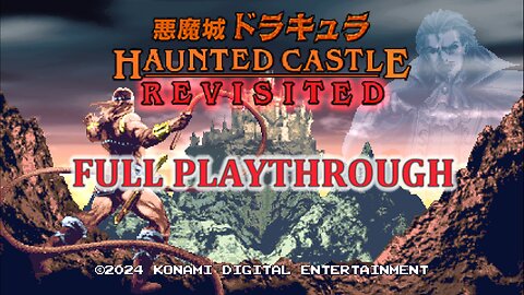 Haunted Castle Revisited - Castlevania Dominus Collection (PC) Longplay