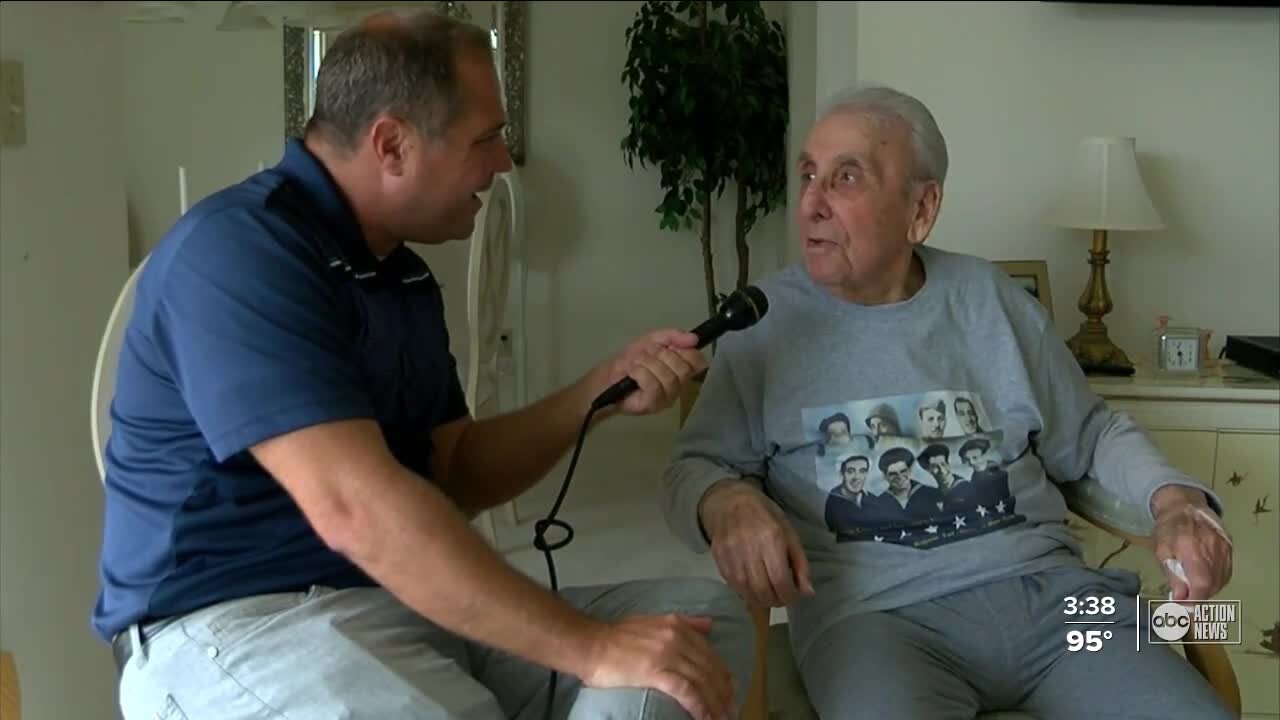 World War II vet turns 100, recognized in the Library of Congress